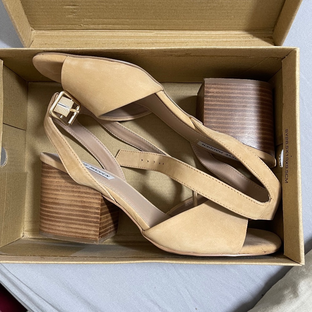 Steve Madden block heels